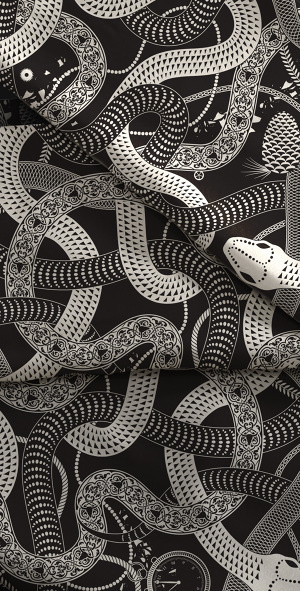 pattern, illustration, snake, cover design, and pattern illustration image  inspiration on Designspiration