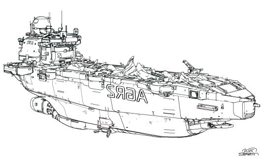 illustration, sparth, ship, cargo, line, drawing