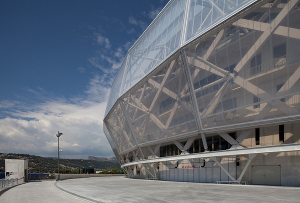 CJWHO ™ (Willmote Allianz Rivera, Aspremont, France by...) #france #design #stadium #soccer #aspremont #architecture