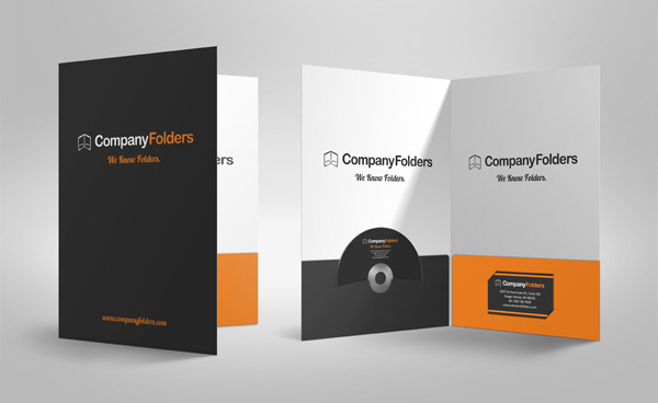 100 Presentation Folders by CompanyFolders.com | #presentation #folder #printing