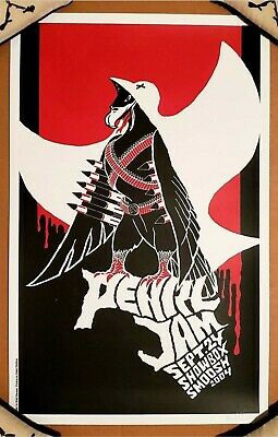 Pearl Jam 2004 Showbox AP Poster