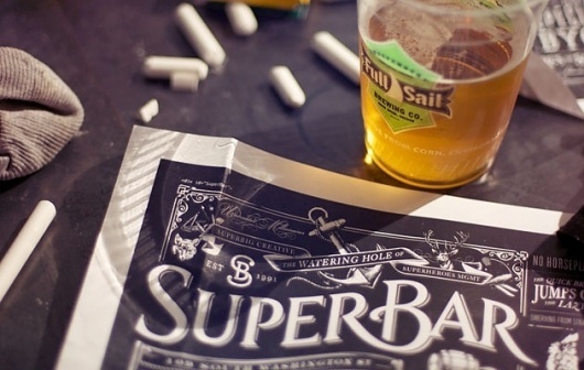 Graphic-ExchanGE - a selection of graphic projects - Page2RSS #design #chalk #typography