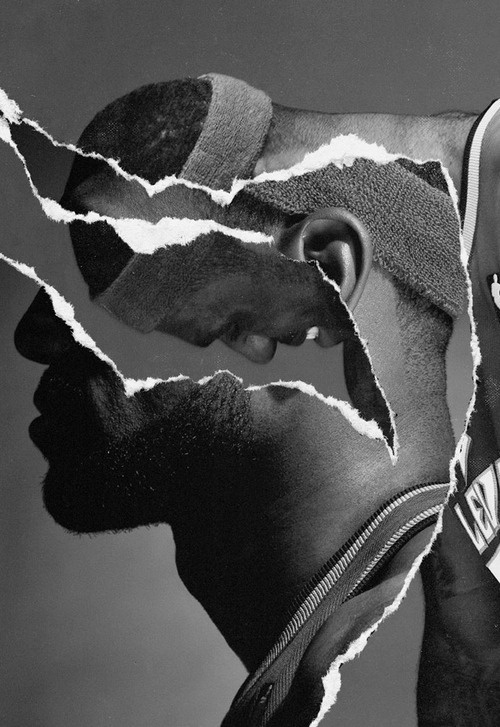 Tim + TimLeBron James, Nike BasketballCollage, 2010, with and for Hort(2) #style
