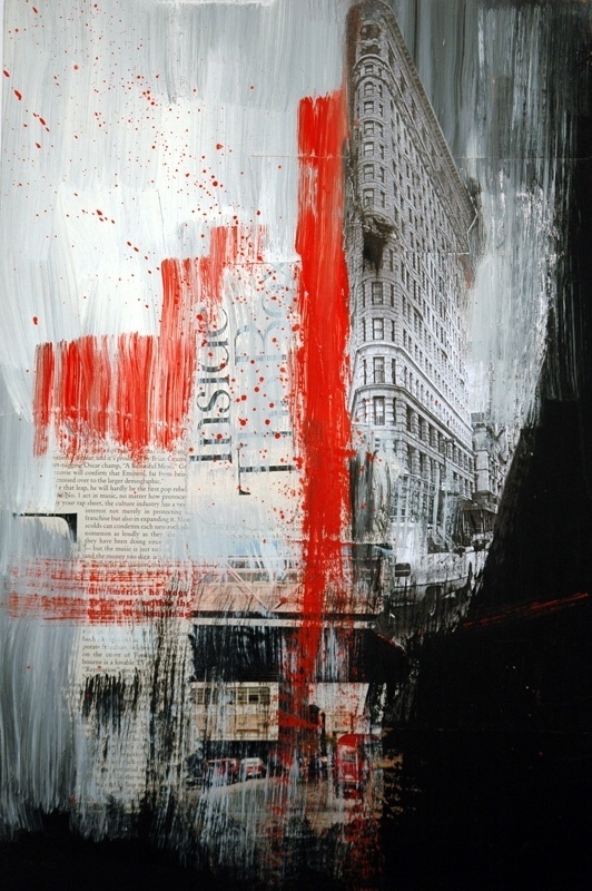 35th Street Series - 2003 on the Behance Network #acrylic #mario #pop #corea #art #aiello #collage