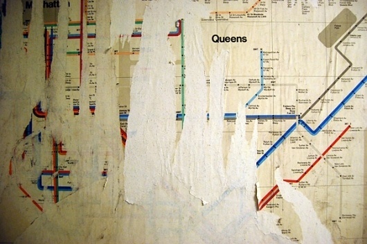 Vignelli exposed | Soulellis #vignelli #map #subway #vintage #nyc