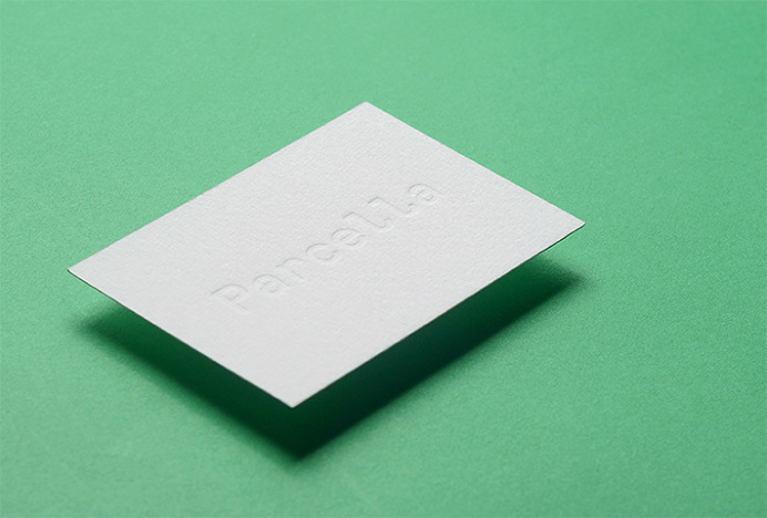 Parcella by Ministry #graphic design #business cards #green