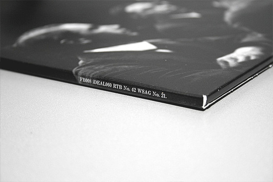 Lost In Reflections on Behance #packaging #vinyl #white #black