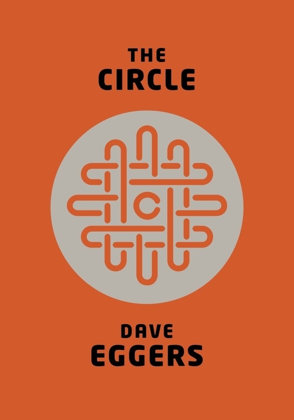 The CircleÂ by Dave Eggers. 2013 hardback cover. The CircleÂ is published byÂ Hamish HamiltonÂ on Oct 10 2013. #circle #red #design #book #the #grahic #coverdesign