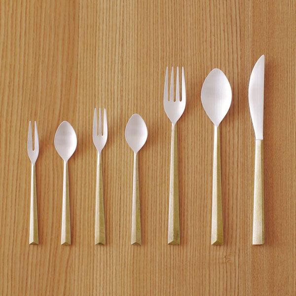 Cast Cutlery by Oji & Design #cutlery #minimalist #design