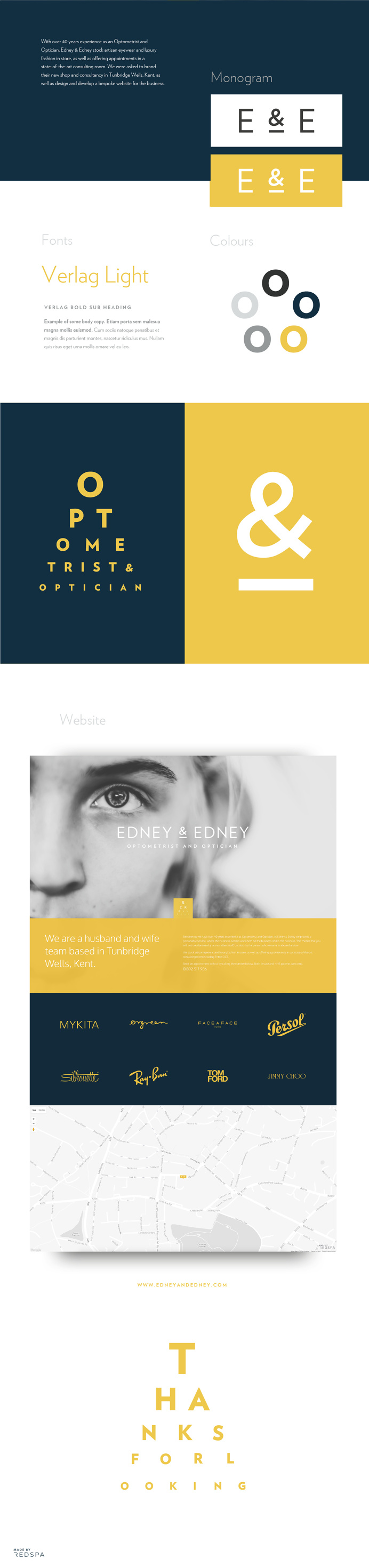 Edney & Edney branding and web design, by Redspa http://redspa.uk
