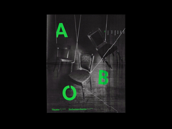 Bureau Collective – Theater Abozeitung #design #graphic #editorial #composition