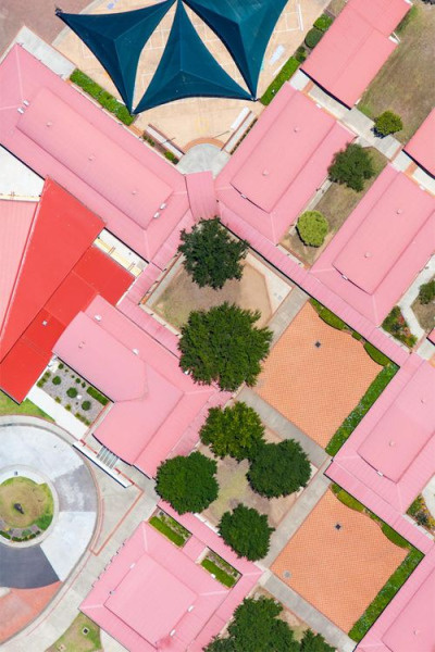 pink roof abstract | mark merton