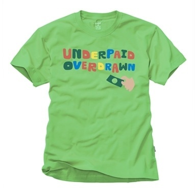 howies® - mens - t-shirts - underpaid #overdrawn #howies #underpaid