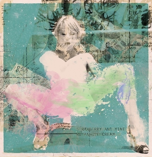 Cream - numanhoid #cruz #alfonso #numanhoid #painting #collage