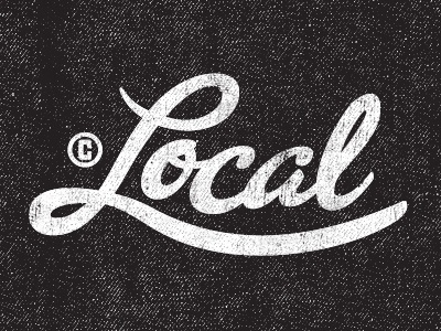 Dribbble - Local by Kendrick Kidd #type #script