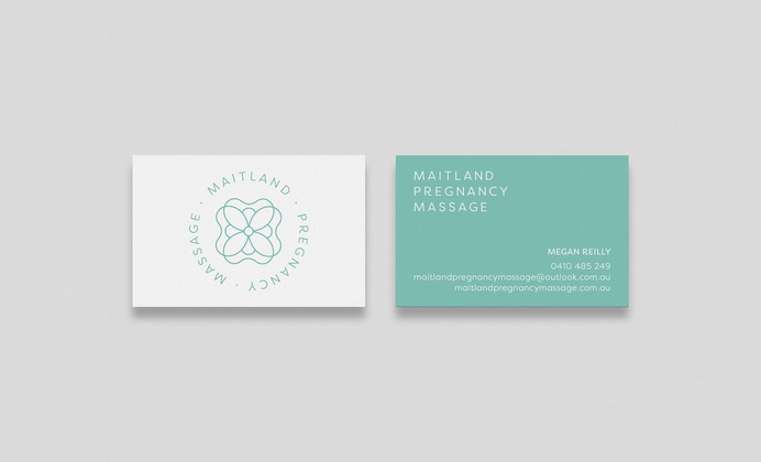 Maitland Pregnancy Massage Business Card #graphicdesign #design #designinspiration #businesscard #businesscards #branding #brandidentity #identity #identitydesign #visualidentity #graphicdesignblog #visualgraphic #tdkpeepshow #letterpress #newcastle #newy #newie #newcastledesign