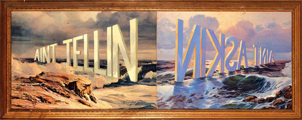 Wayne White : Word Paintings #wayne #white #painting #typography