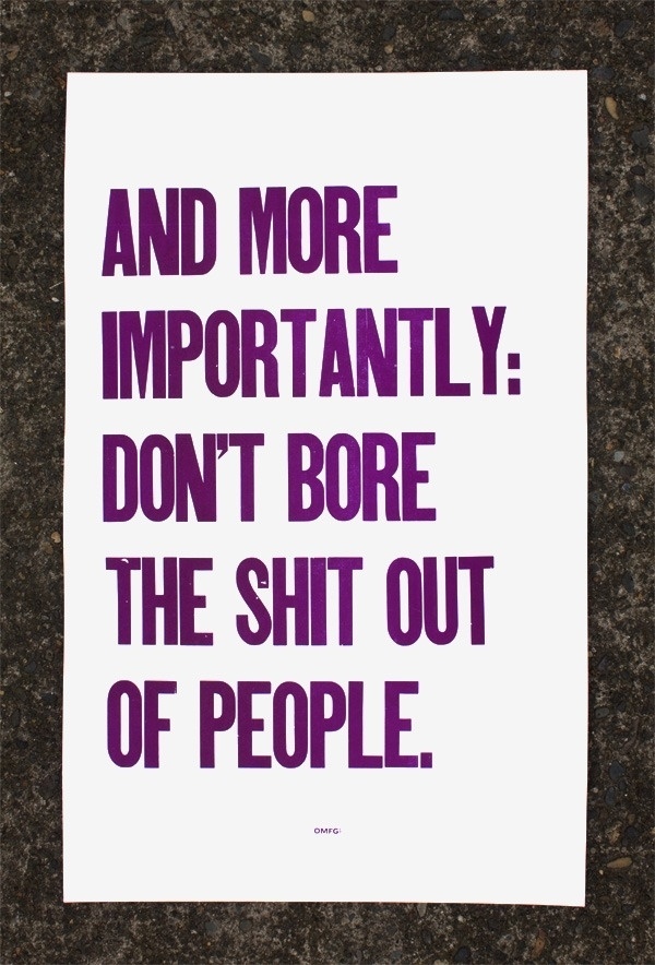 More Importantly Poster - The Work of Matti Jonsson #inspirational #all #motto #poster #type