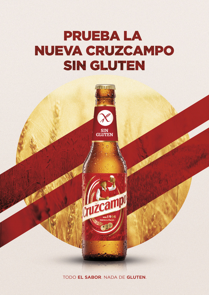 Cruzcampo Beer Sin Gluten on Behance