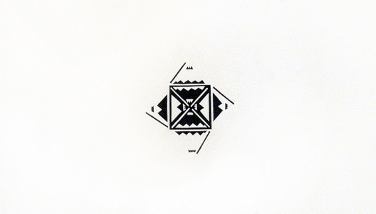 The Work of Andrea Montoya #white #design #black #notan #and