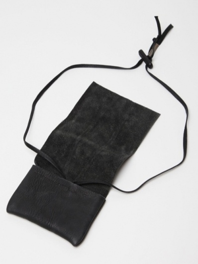 Boris Bidjan Saberi Leather Pouch Wallet | Por Homme - Men's Fashion, Footwear, Culture and Lifestyle Magazine #boris #wallet #product #leather #bidjan