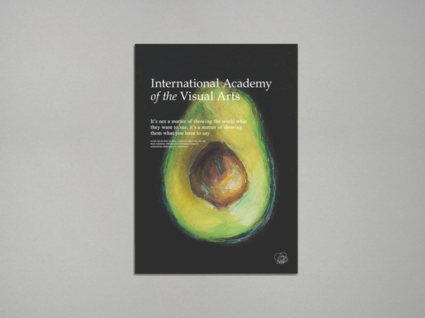 International Academy of the Visual Arts #editorial #typography