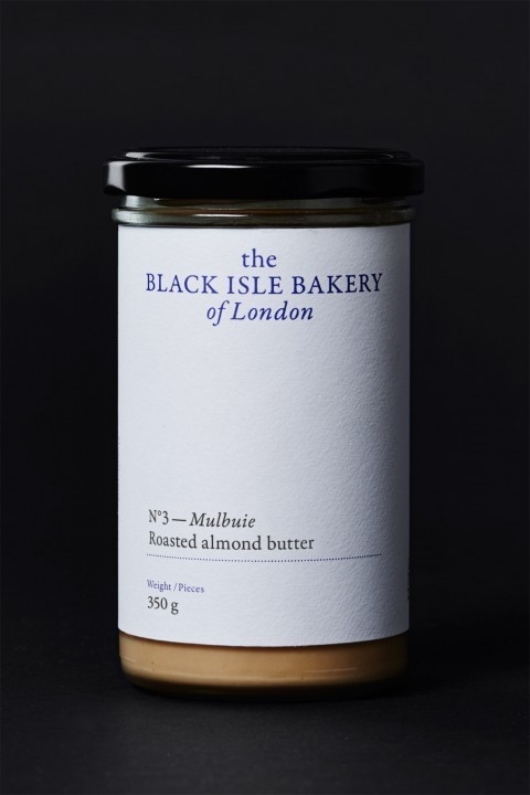 Black Isle Bakery - OK-RM #butter #packaging #serif #almond #minimal
