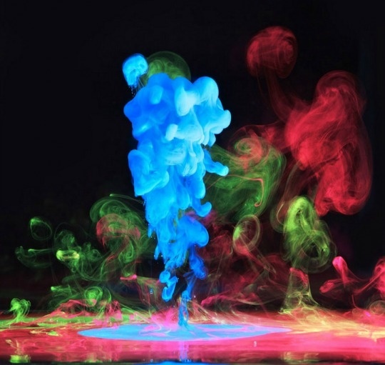 Aqueous Electreau | The Design Ark #electreau #ink #photography #aqueous #colour #underwater