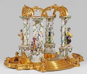 Historically significant and extremely rare stamp from a dessert essay of Empress Catherine II of Russia #Sets #Teasets #Porcelainsets #Antiqueplates #Plates #Wallplates #Figures #Porcelainfigurines #porcelain