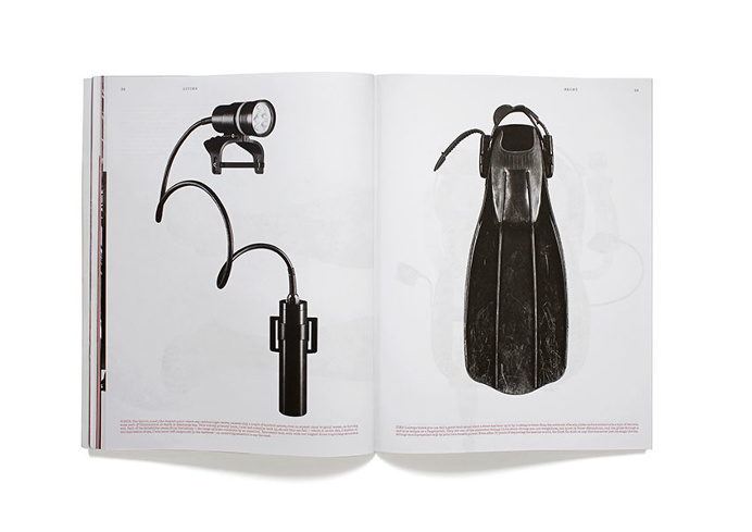 magazine layout, type, tipography