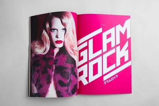 Blink Type Works on the Behance Network #blink #design #behance #magazine #typography