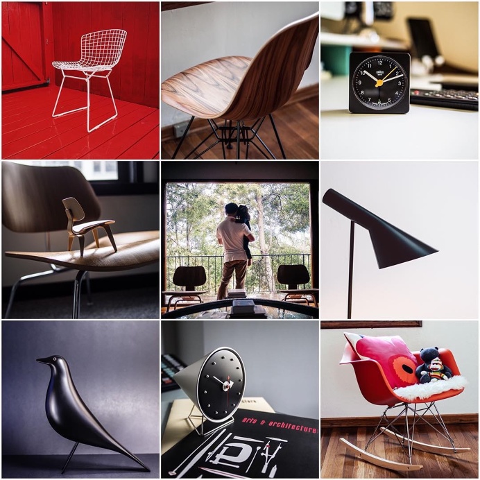 Modern Design classics fill my everyday life.