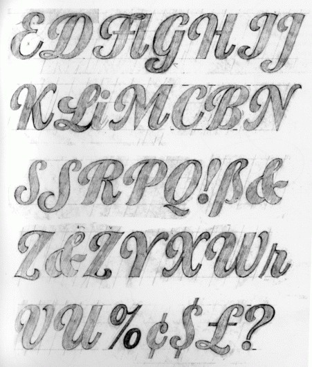 Typography inspiration example #163: DOYALD YOUNG — LetterCult #typography