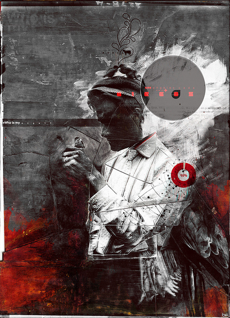 PAROLA [ IMMAGINI ]__2010 #bird #illustration #art #painting #poster #collage #buentypo #bto