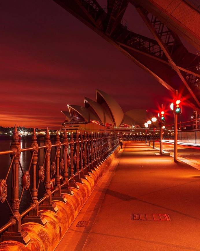 Fantastic Cityscapes of Sydney by Rune Svendsen