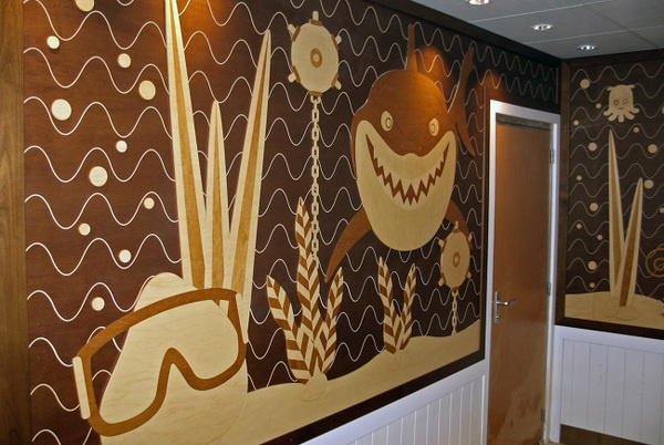 DISNEY / PIXAR Mitchell Clements #nemo #wood #illustration #disney