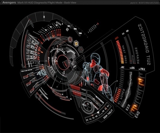 Avengers - jayse #motion #interface #digital #art #film #graphics #technology