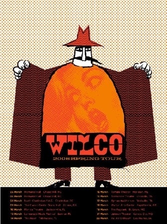 WILCO- FLASHER « Limited Edition Gig Posters « Methane Studios #studios #gig #design #print #methane #screen #illustration #poster #wilco