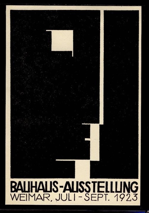gladtoknowcha:nnnHerbert Bayer, Bauhaus no.12nn #herbet #bayer #cover #1923 #bauhaus #ausstelling #weimar