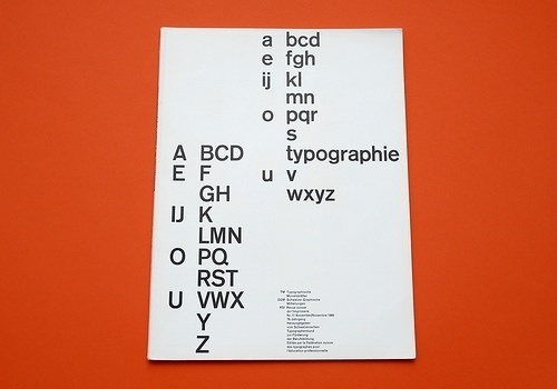 » TM Nr.11 November 1960 Flickrgraphics #design #graphic #poster #typography