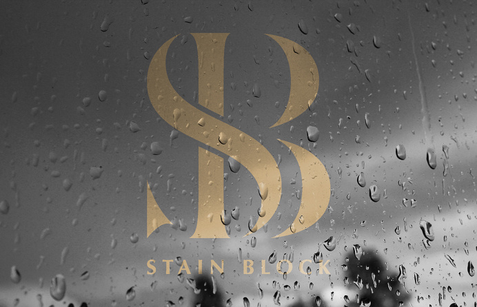 Stain Block Identity #logo #symbol #monogram #icon #minimal #elegant #branding