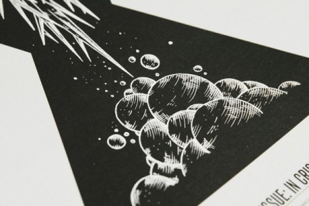 The Cyprus Dossier °02 #white #bubbles #shading #black #illustration #and #hatching #drawing