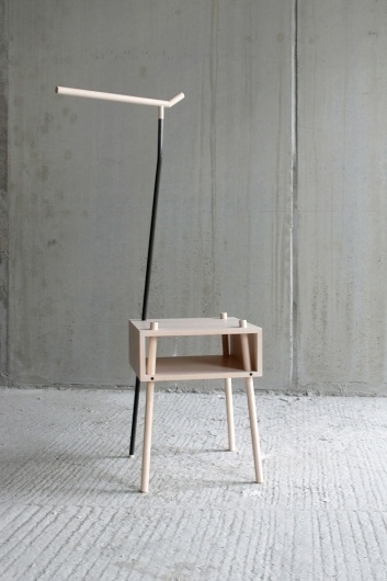 Kirin | Stilsucht #interior #storage #design #table #coathanger