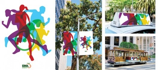 Stephany Gill | Georgia Marathon #georgia #billboards #advertising #taxi #poster #marathon