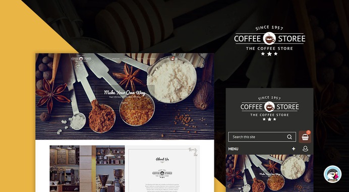 #Coffee #Drinks Store - #Prestashop #Responsive #Theme | #TemplateTrip #eCommerce #Website #Template