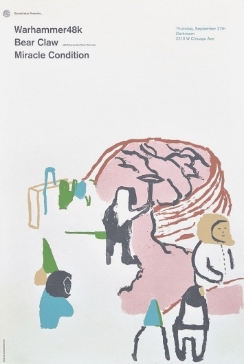 Warhammer 48K / Bear Claw / Miracle Condition | Sonnenzimmer - Sonnenzimmer #sonnenzimmer #screen #print #illustration