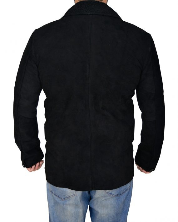 Ryan Eggold The Blacklist Suede Leather Jacket (6) F-B