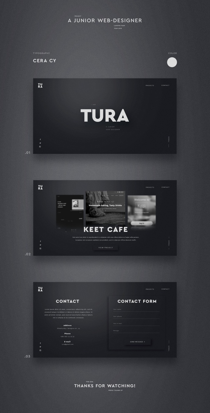 Tura UI Design