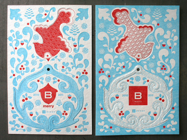 Letterpress Love With Baker Associates « Beast Pieces #ornament