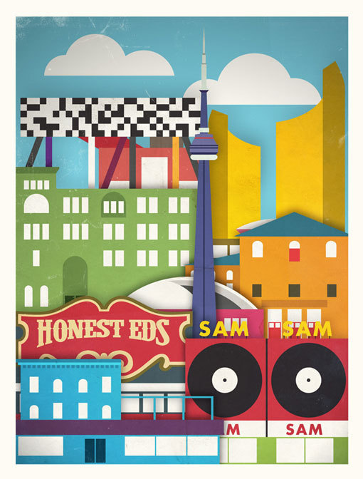 design work life » Moxy Creative House: Touristique #illustration